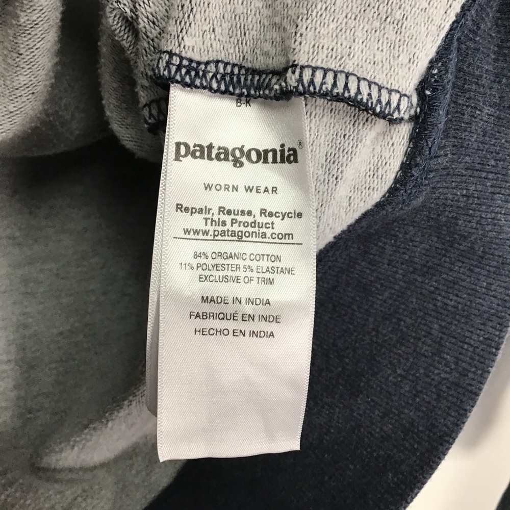 Patagonia Organic Cotton mens long sleeve sweatshirt hoodie small - Picture 5 of 10